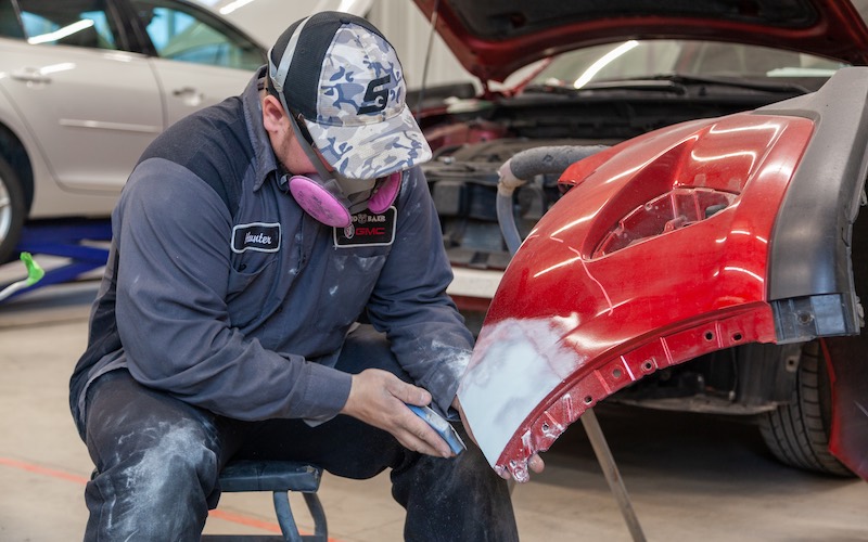 Auto repair expert at Budd Baer Collision Center